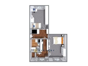 Prodej byty 2+1, 66 m2 - Nový Bor, ev.č. 00019 - 5