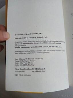Poruchy pozornosti v dětství a dospělosti - 5