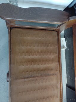 Masivní rám postele / gauče, holandský styl - 5