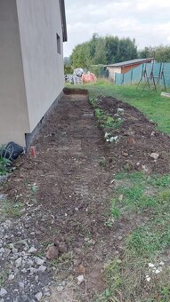Zemní a výkopové práce minibagrem - 5