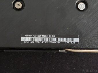 MSI RX 6600 MECH 2X 8GB - 5