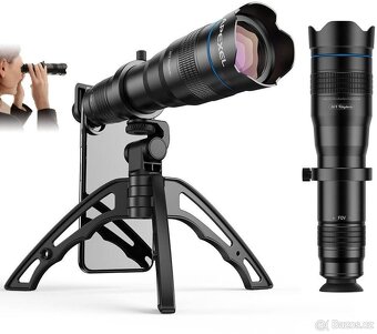 Apexel tele zoom objektiv pro smartphone 36x + tripod - 5