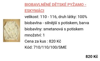 Pyzamo BIOBAVLNA, vel 110-116 - 5