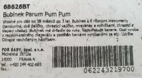 Hudební nástroje Bubínek Parum Pum Pum B-Toys - 5