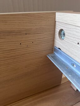 postel MALM IKEA 90x200, rošt Lonset a matrace Morgedal - 5