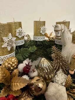 Adventní věnec - British Elegance - Luxusní Dekorace - 5