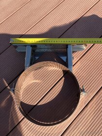 NEREZOVÁ stěnová objímka -nástavná , ø 225mm. - 5