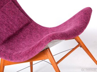 Designová skeletová retro křesla M. Navrátil - 5