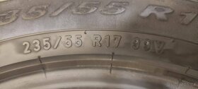 Letní pneu Pirelli 235/55/17 5+mm - 5