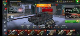 world of tanks blitz účet s obj.907 - 5