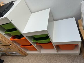 IKEA Trofast schodišťová úložná sestava, včetně boxíků - 5