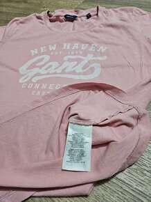 Dámské tričko Gant růžové vel. M - 5