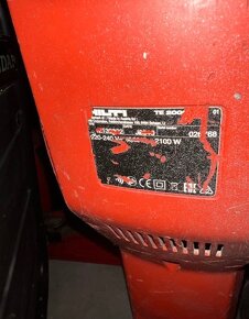 Hilti te 2000 AVR + vozík + 2 úplně nové oškrty - 5