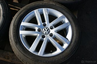 R16 kola originál VW a taky na Audi Seat Audi letni pneu - 5