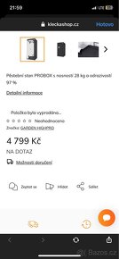 Prodám nerozbalený stan na floristiku. - 5