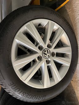 Alu kola originál VW Golf VI r16, TOP STAV - 5