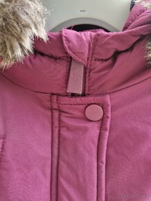 Dívčí zimní parka Lindex vel. 116 - 5