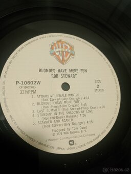 LP Rod Stewart Blondes Have More Fun - 5