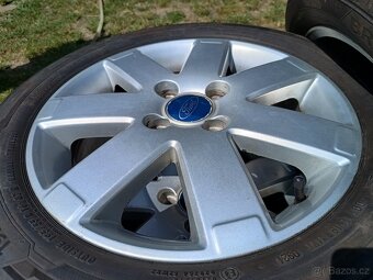 Alu kola Ford 6J x 16H2 ET47,5; pneu 195/55 R16 H - 5
