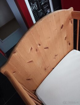 Dětská postýlka + matrace Antiacaro 140x70 - 5