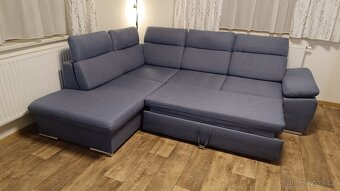 Rohová sedačka s úložným prostorem. - 5