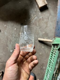 Sklo broušené malované - 5