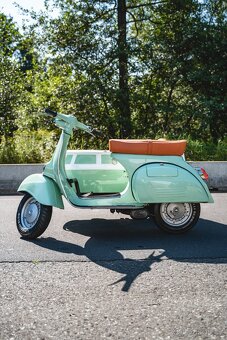 Veterán Piaggio Vespa Scooter VW sidecar (1977) - 5