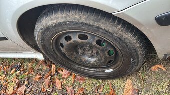 5x100 r15 195/65/15 zimní kola Octavia 1, golf 4, audi a3 - 5