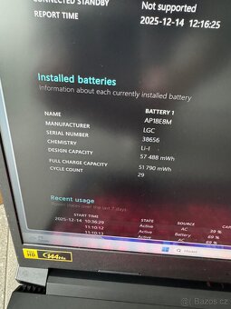 Herní notebook Acer Nitro - nepouživaný - 5