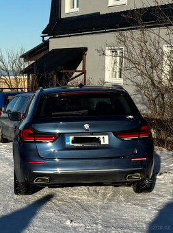 Prodám BMW 530d xDrive Touring ,Laser light,210kW, modrá - 5