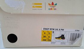 Basketbalové boty ADIDAS Crazy BYW LVL X PW - 5