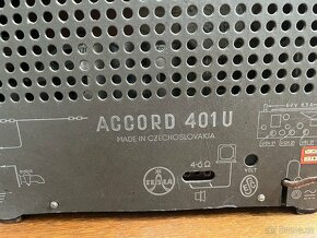 Staré rádio Tesla Accord 401 U - 5