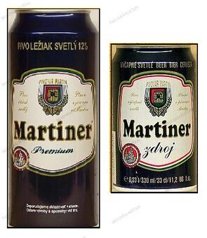 Pivní sklo i jiné PIVOVAR MARTIN - 5