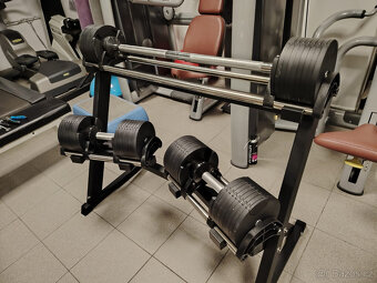 Činky s nastavitelným závažím až 36kg - nové - 5