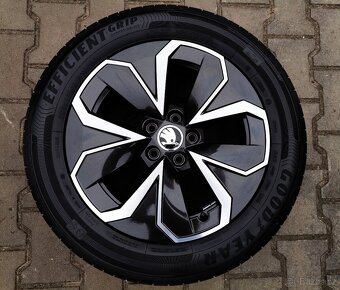 Alu kola originál Škoda Scala, Kamiq 5x100 R16 Hodeus - 5