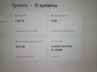 Herní PC RTX/DDR5/m.2 SSD - 5
