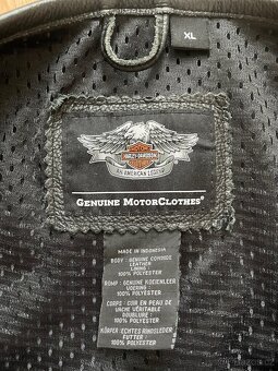 Harley Davidson kožená vesta - 5