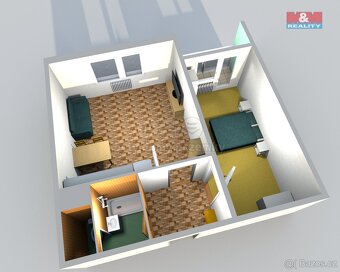 Podnájem bytu 1+1 s lodžií, 40 m², Česká Lípa, ul. Hradecká - 5