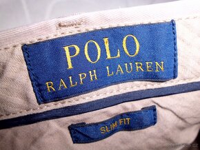 Ralph Lauren pánske nohavice chino slim fit vel. L 34/32 - 5
