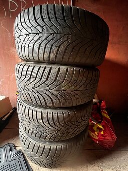 Alukola 5x120 BMW 16” (obuté ) zimní 205/55/16 - 5