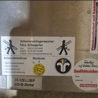 Prodám konvektomat – plynový, 11× GN Eloma - 5