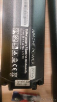 Prodám panske elektrokolo apache tuwan - 5