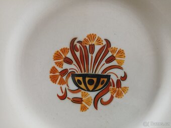 SOUPRAVA ART DECO TALÍŘŮ CREIL ET MONTEREAU FRANCIE - 5