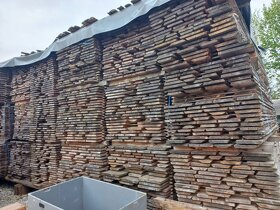 Smrkové a bukové řezivo + smrkové trámy+střešní latě - 5