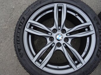 Alu disky BMW 3, 18", 5x112, ET 25, zimní sada - 5