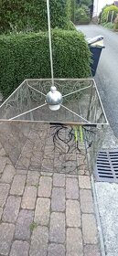 Stropní světlo kovová krychle - 5