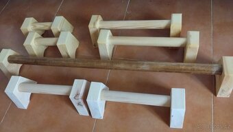 Stálky - bradla - parallettes - 5