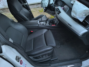 Bmw f07 černé kožené přední sedadla s výhřevem - 5