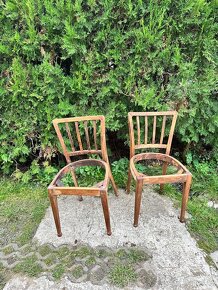 Dřevěná židle Thonet (2 ks) - 5