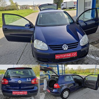 VW GOLF V  1,4 16v 2006 KLIMATIZACE, 3 DV. PO SERVISU - 5